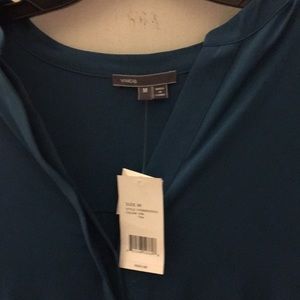Vince Ankle Length Teal Dress